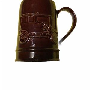 Vintage 1975 AAA McCoy White Limo Collectible Mug